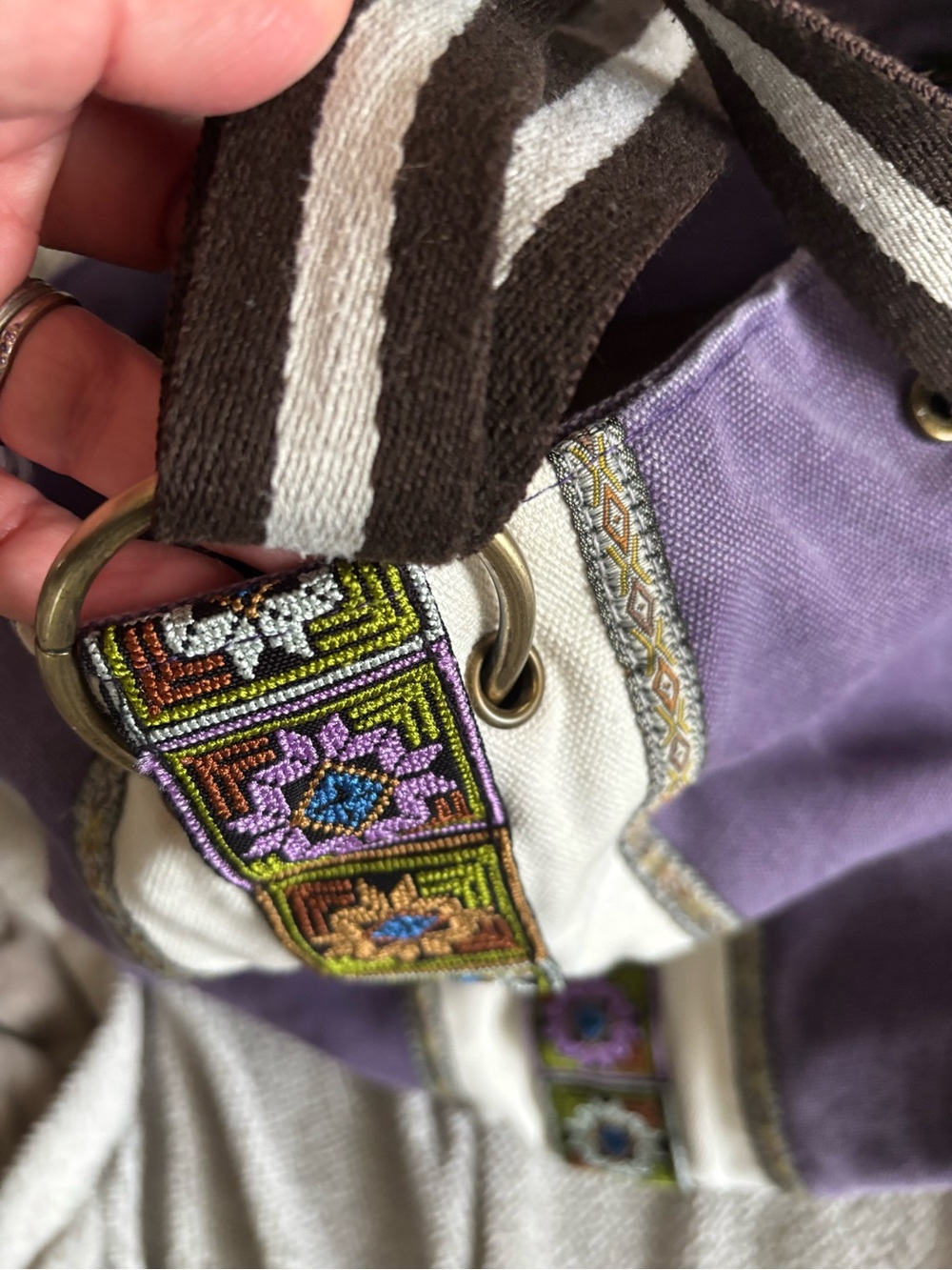 Canvas Backpack - Picture 7 of 7